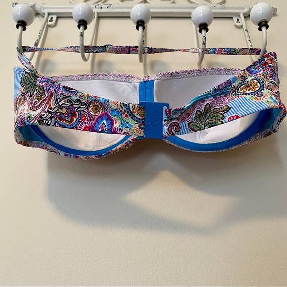 Boho Bikini with Hot Pink Bottoms - Picture 3 of 8